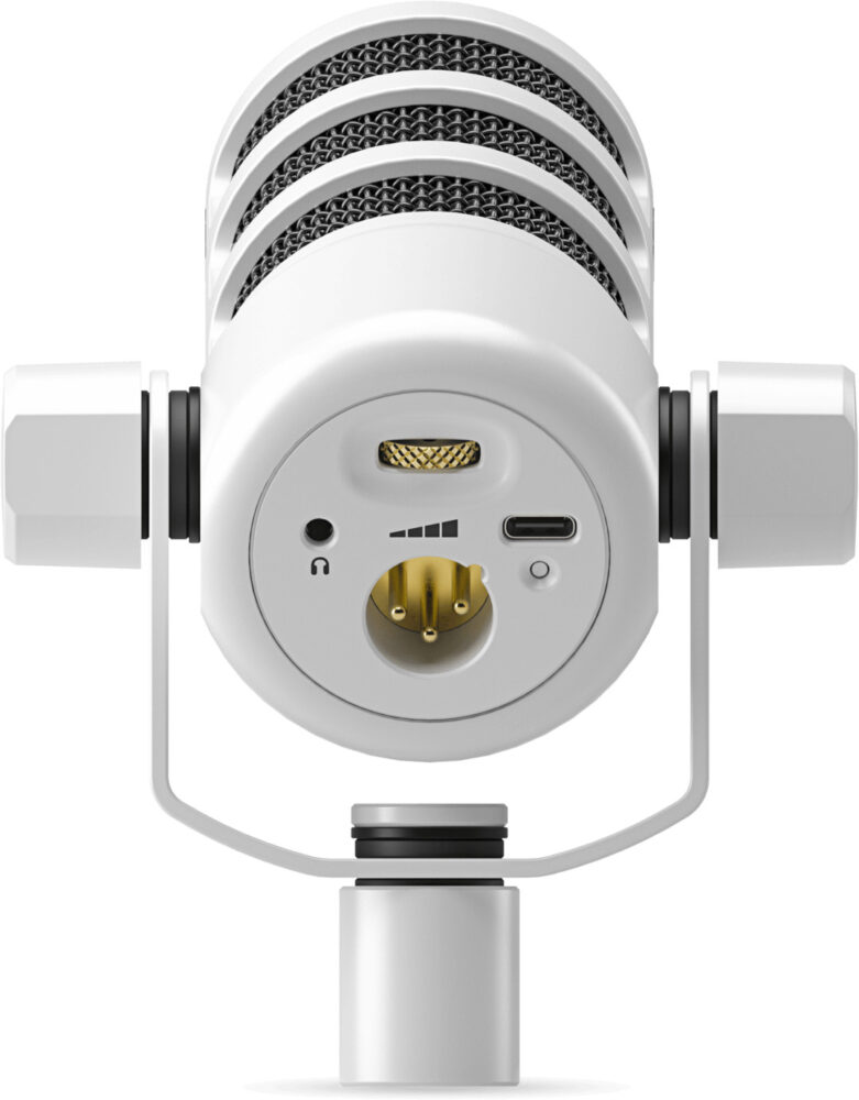<li>Built-in pop-filter and shockmount</li>
