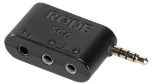 RODE adapter SC6 2xTRRS + Headphone Out