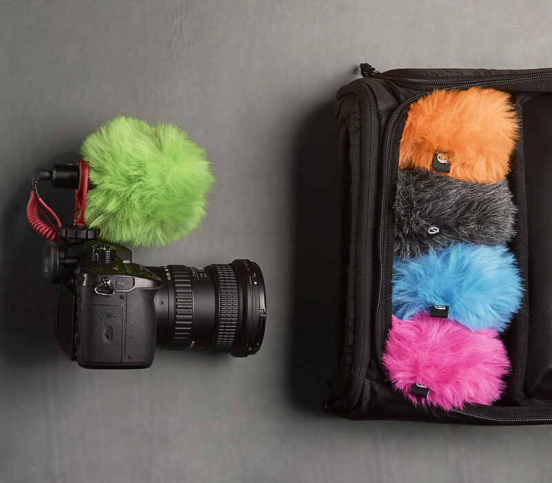 <li>Practical windshield for microphones</li>