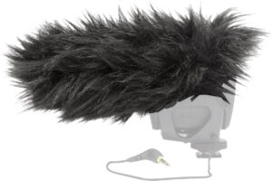 <li>Practical windshield for microphones</li>