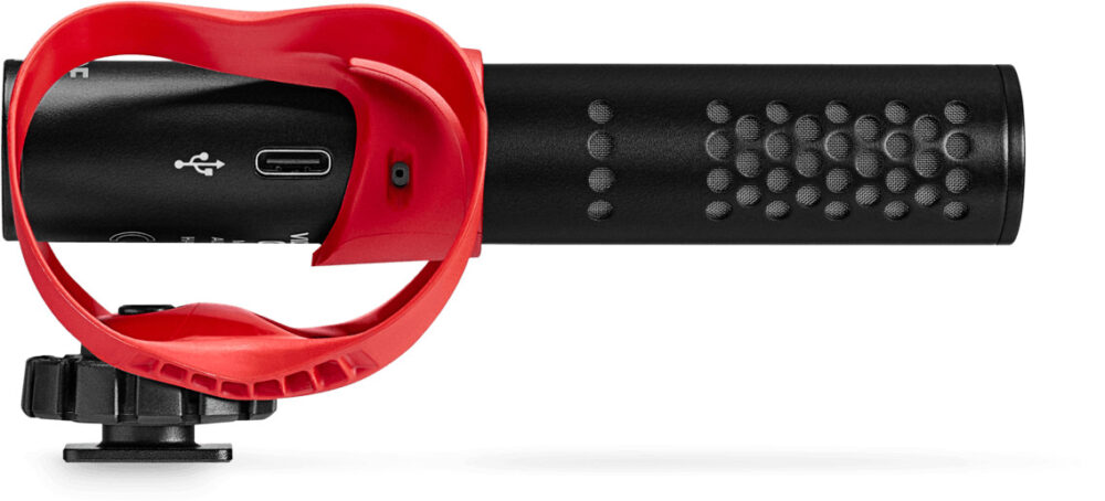 <li>Professional super-cardioid microphone</li>