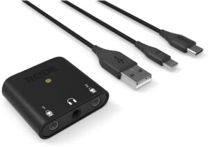 <li>For recording high-quality audio to a mobile device or computer</li>