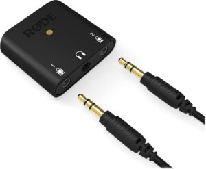 <li>Compatible with any microphone with a 3.5 mm output</li>