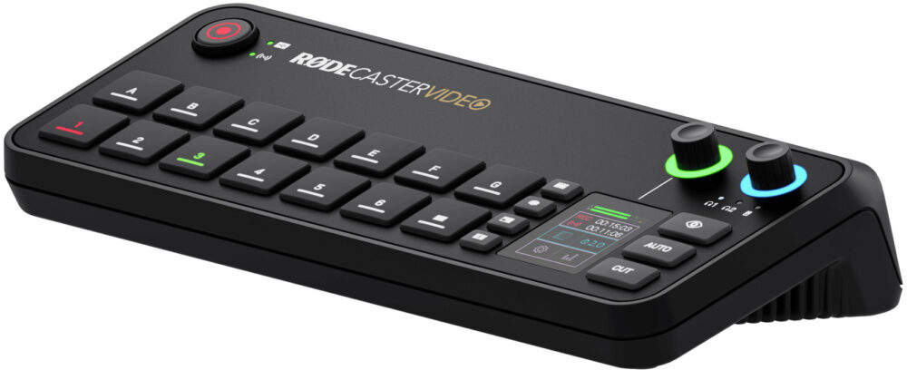 <li>Two combined inputs for microphones