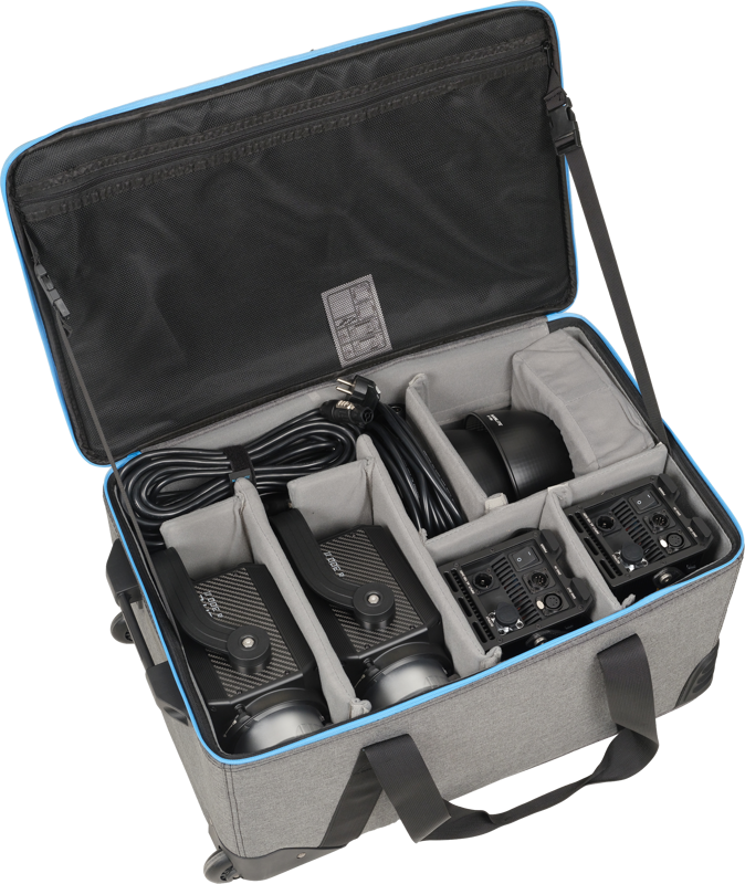 NANLITE Forza 300 II 2 Kit LED Spot Light with Trolley Case