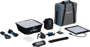 NANLITE PavoSlim 60B LED Panel with Quick Release Softbox & Clamp