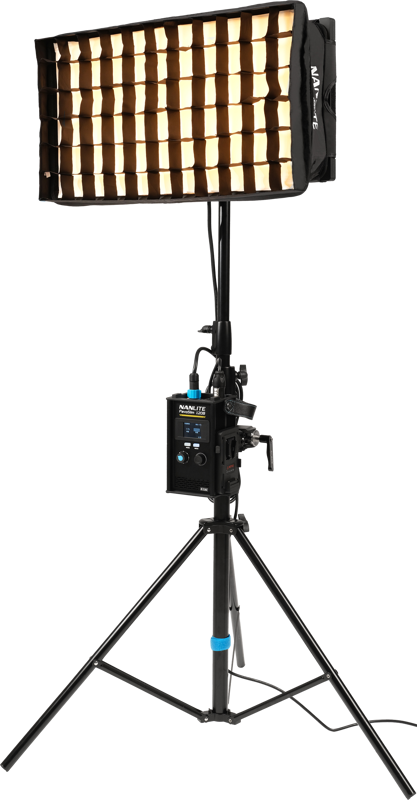 NANLITE PavoSlim 120B LED Panel with Quick Release Softbox & Clamp