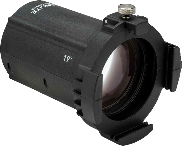 A dedicated 19° interchangeable lens for the Nanlite PJ-FZ60 projector mount