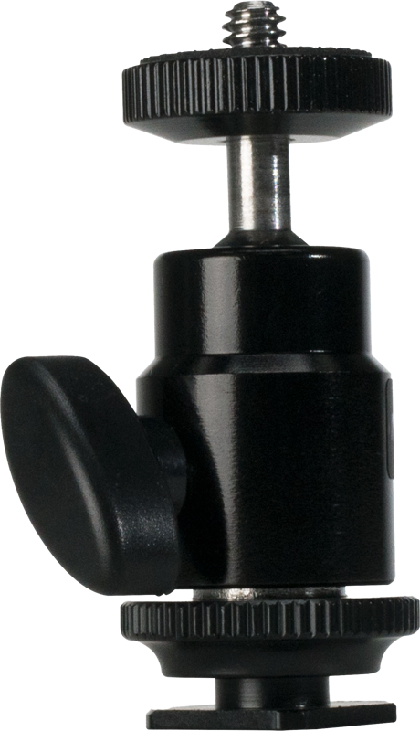 NANLITE Mini Ball Head with 1/4'' and Hotshoe