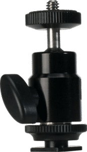 NANLITE Mini Ball Head with 1/4'' and Hotshoe