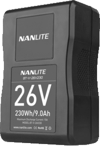NANLITE Battery V-Mount 26V 230Wh