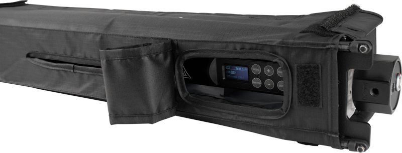 NANLITE Barndoor with eggcrate for Pavotube II 15X