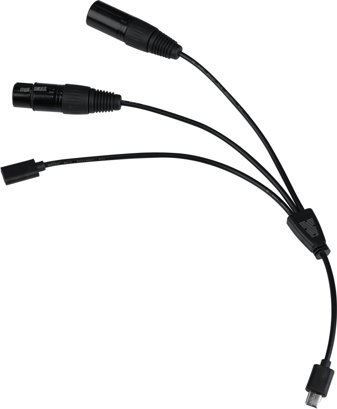 NANLITE USB-C to DMX Cable Splitter