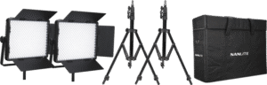 Kit NANLITE 2 light kit 900CSA w/Carry case & Light stand
