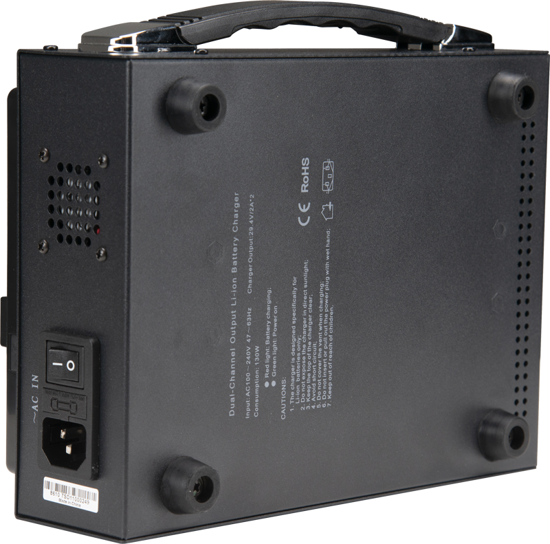 NANLITE Battery Charger for Dual  26V V-mount Battery