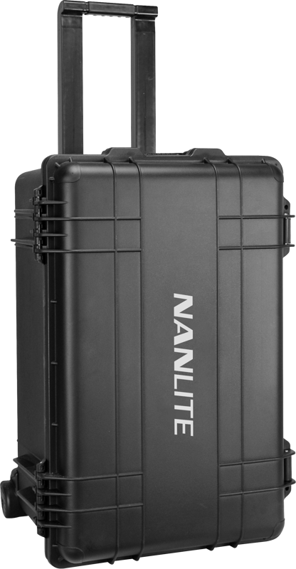 The Nanlite Hard Case CC-PT-37 is a hard-shell trolley designed specifically for storing and transporting 2 or 3 Nanlite Forza 60/B/C