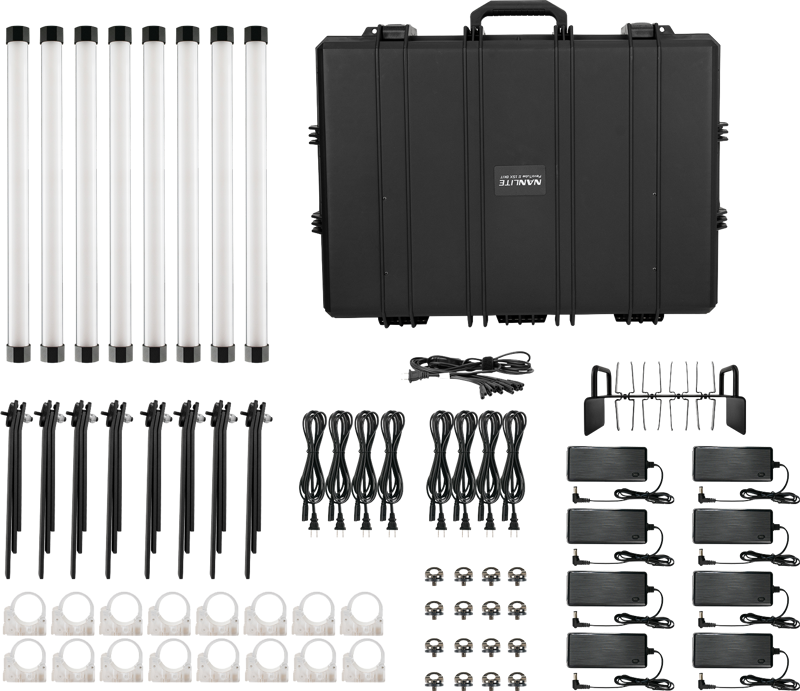 RGBWW LED pixel tube with color temperature range from 2700K-12000K