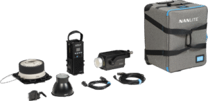 and professional color accuracy. Complete with a rolling case