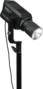 NANLITE Forza 60CR RGBLAC led spotlight with CRMX- Wireless DMX