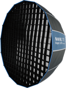 NANLITE Rapid 120 Parabolic Softbox SB-RP120  with Eggcrate