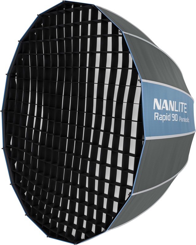 NANLITE Rapid 90 Parabolic Softbox SB-RP90 with Eggcrate