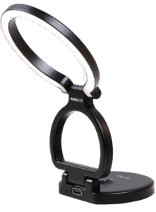 NANLITE Lumo LED Phone Ring Light Polar Black