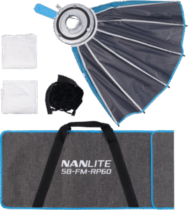 NANLITE Rapid 60 Parabolic Softbox SB-RP60 with Eggcrate for FM Mount