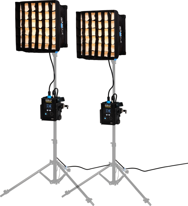 The Nanlite PavoSlim 60B 2-Light Kit delivers professional-grade