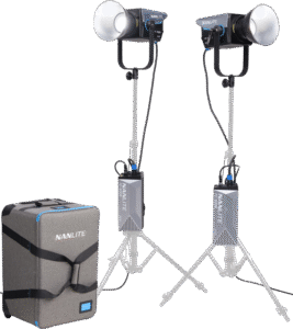 NANLITE FC-500B 2-Light Trolley Case Kit