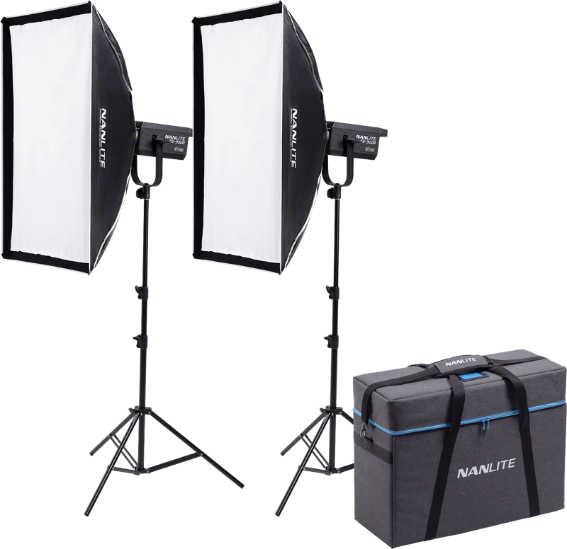 Nanlite FS-300B LED monolight is a powerful LED with a variable color temperature of 2700-6500K which makes it easier to adapt the light to each scene.Paired with the reflector it boosts a powerful 38720 lux @ 1M (5600K).