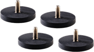 NANLITE Magnetic Base Adapter with 1/4"-20 Thread Set (4pcs)