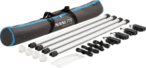 NANLITE Pavotube II 30C LED RGBWW Tube Light 4 Light Kit