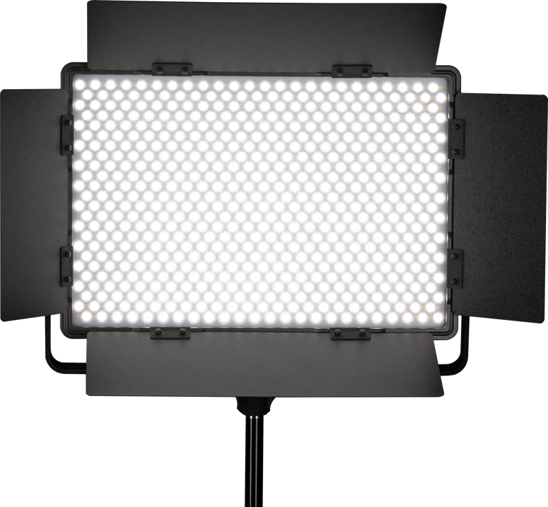 2 light kit with 2 x Nanlite 1200CSA Bicolor LED Panels