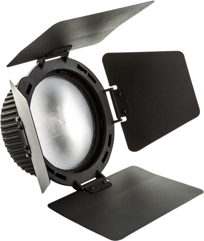 NANLITE CN-18X fresnel lens +barndoors for P100 and P200