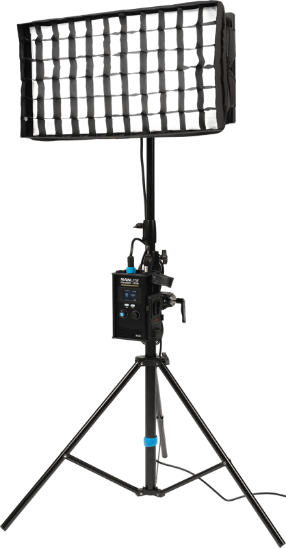 NANLITE PavoSlim 120B LED Panel with Quick Release Softbox & Clamp