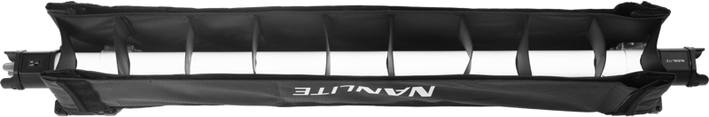 NANLITE Barndoor with eggcrate for Pavotube II 15C