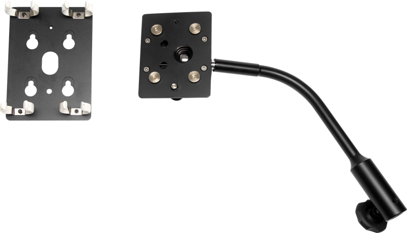 NANLITE T12 holder for 2 tubes w/ Gooseneck