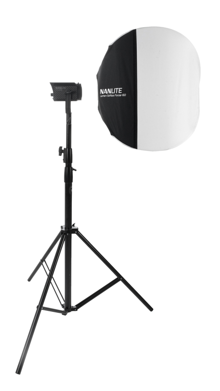 the Nanlite Forza Lantern Softbox with FM Mount combines the omnidirectional light quality of "China Balls" with the durability and portability of a modern softbox.