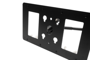 NANLITE T12 holder for 4 tubes with ball head yoke & gooseneck