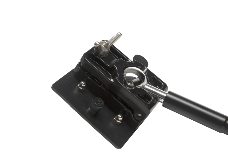 NANLITE T12 holder for 4 tubes with ball head yoke & gooseneck