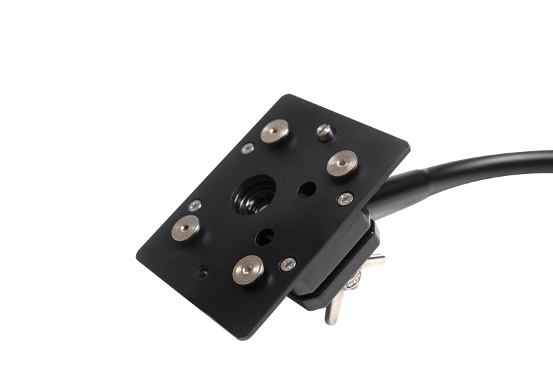 NANLITE T12 holder for 4 tubes with ball head yoke & gooseneck