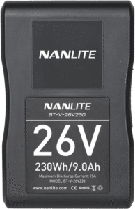 NANLITE Battery V-Mount 26V 230Wh