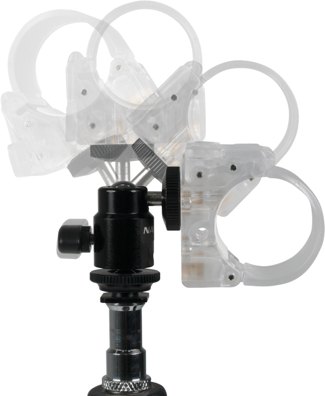 NANLITE T12 Tube Holder With Mini Ball Head