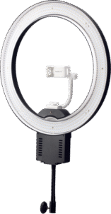 NANLITE Halo19 LED Ring Light with carrying case