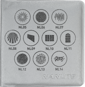 NANLITE GOBO Set 1 for PJ-FMM