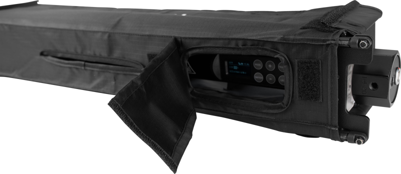 NANLITE Barndoor with eggcrate for Pavotube II 30X