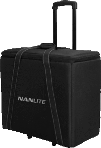 Kit NANLITE 3 light kit 600DSA w/Trolley Case & Light Stand