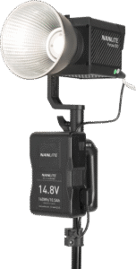 NANLITE V Mount Battery Grip with 4 Pin XLR Connector