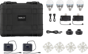 and control of practical lights in professional productions. This advanced light bulb and range of accessories will help filmmakers quickly accomplish their ideas and reward them every time with subtle and captivating light.