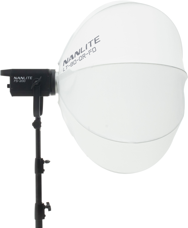 light glows in all direction.